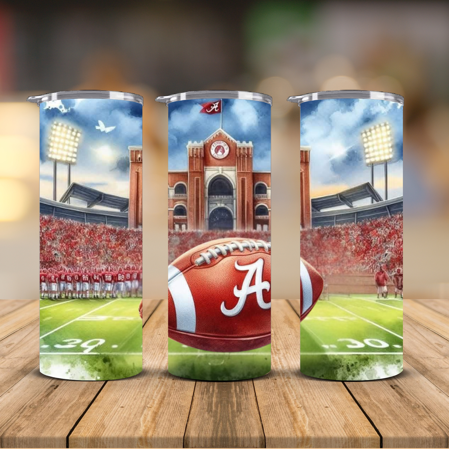 Alabama Sublimation Transfer Print for 20oz Skinny Tumblers (Ready-to-Press)