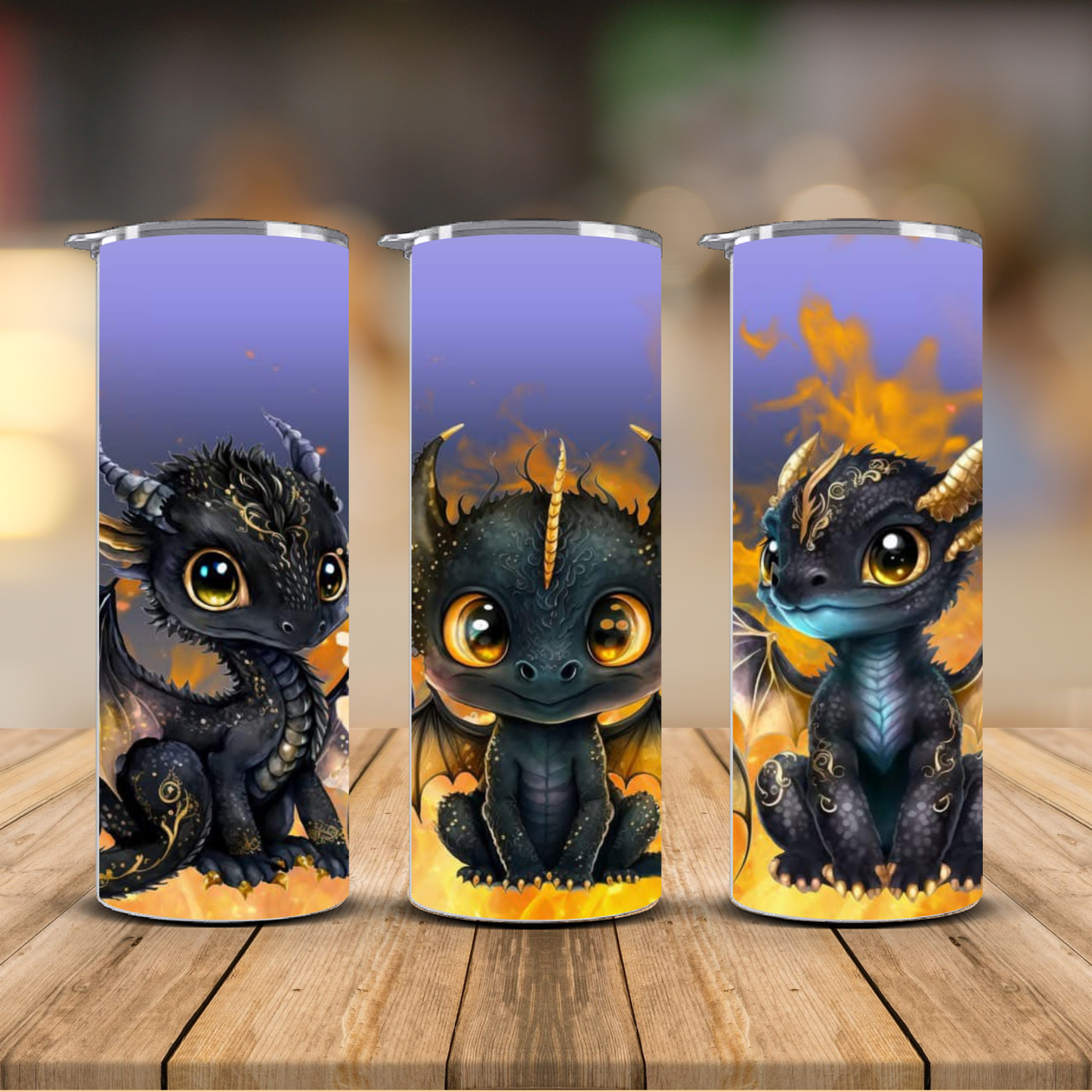 Baby Dragon Tumbler – Personalized Kids Cup | 12 oz & 20 oz