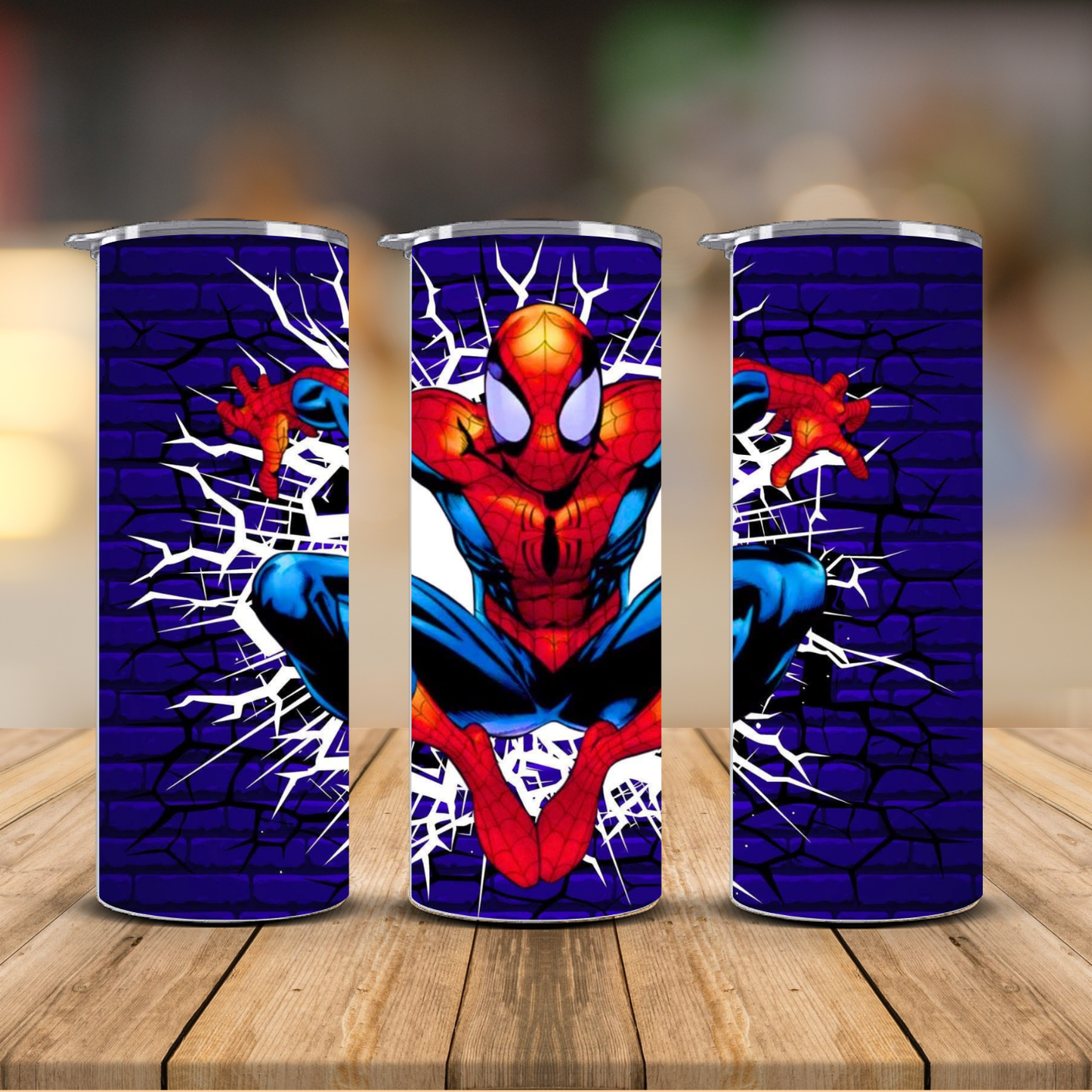 Spider-Man Wall Burst Tumbler – Personalized Kids Cup | 12 oz & 20 oz
